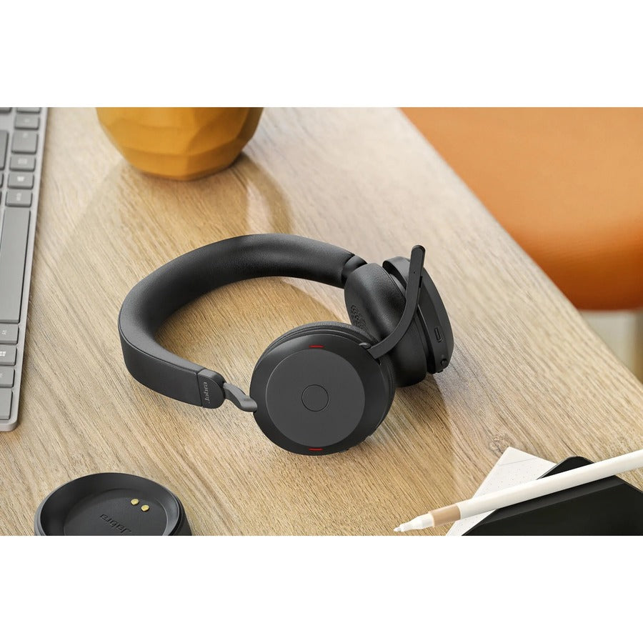 EVOLVE2 75-USB-A MS STEREO STAND BLACK