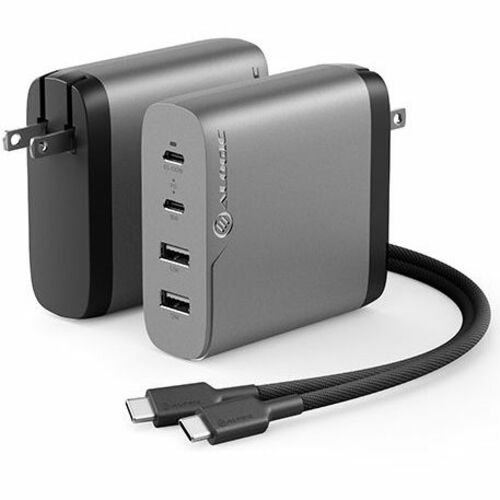 ALOGIC 4X100 RAPID POWER 4 PORT 100W GAN CHARGER - SPACE GREY