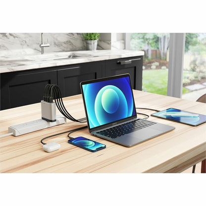 ALOGIC 4X100 RAPID POWER 4 PORT 100W GAN CHARGER - SPACE GREY