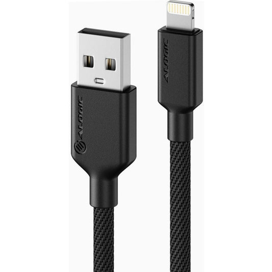ALOGIC ELEMENTS PRO USB-A TO LIGHTNING 2M CABLE BLACK