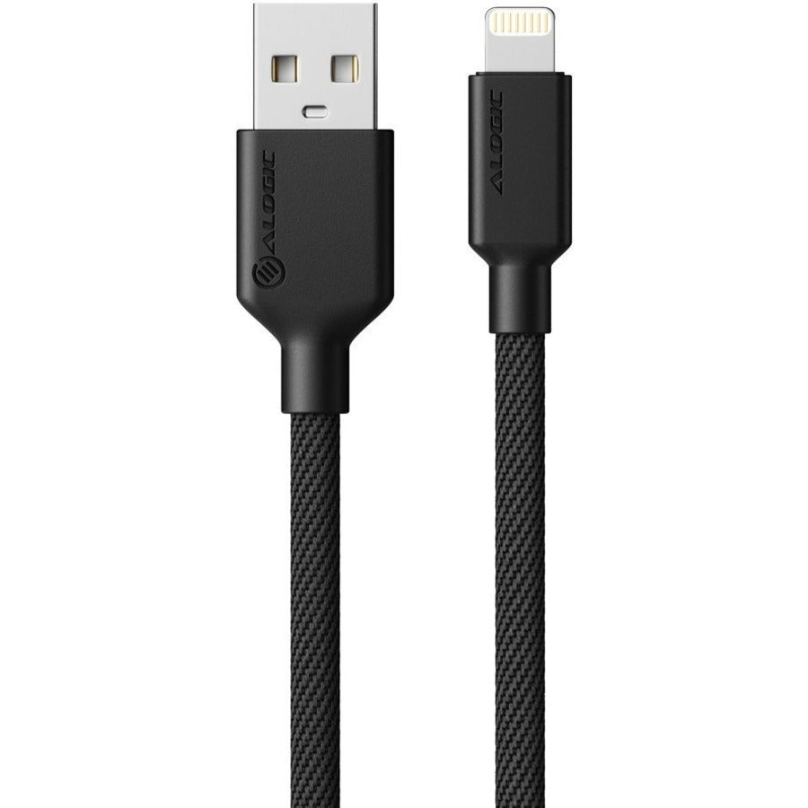 ALOGIC ELEMENTS PRO USB-A TO LIGHTNING 2M CABLE BLACK