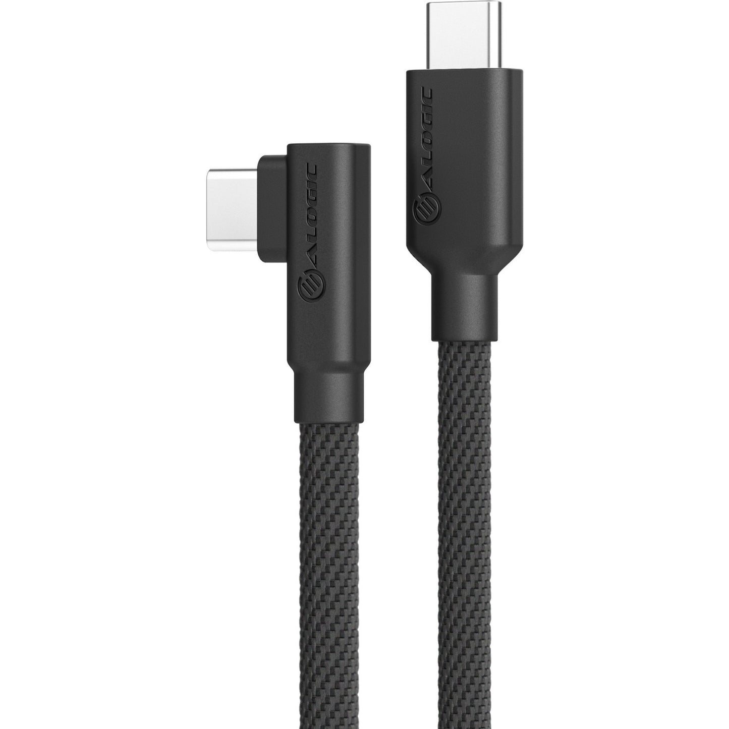 ALOGIC ELEMENTS PRO RIGHT ANGLE USB-C TO USB-C CABLE MALE TO MALE2M
