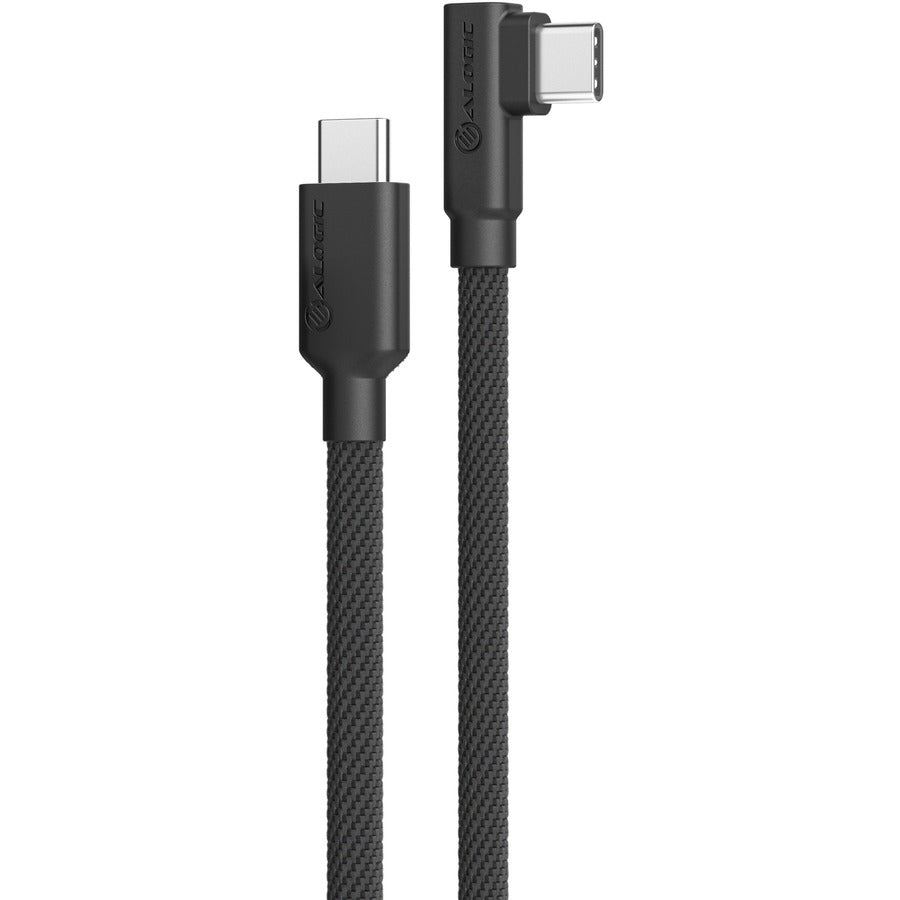 ALOGIC ELEMENTS PRO RIGHT ANGLE USB-C TO USB-C CABLE MALE TO MALE2M