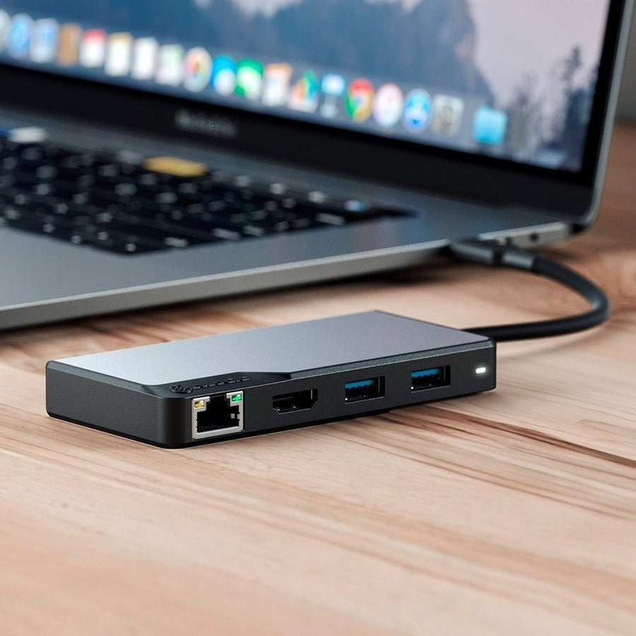 ALOGIC USB-C FUSION ALPHA 5-IN-1 HUB HDMI/USB/ETHERNET  PD