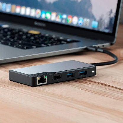 ALOGIC USB-C FUSION ALPHA 5-IN-1 HUB HDMI/USB/ETHERNET  PD