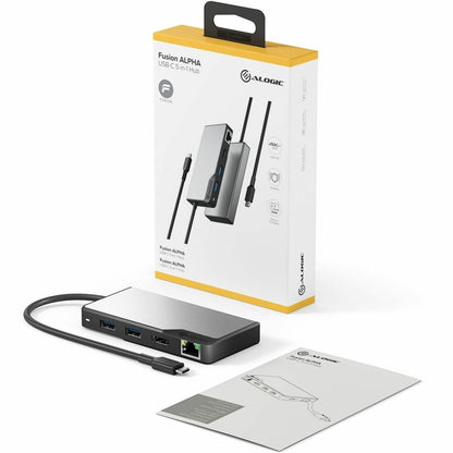ALOGIC USB-C FUSION ALPHA 5-IN-1 HUB HDMI/USB/ETHERNET  PD