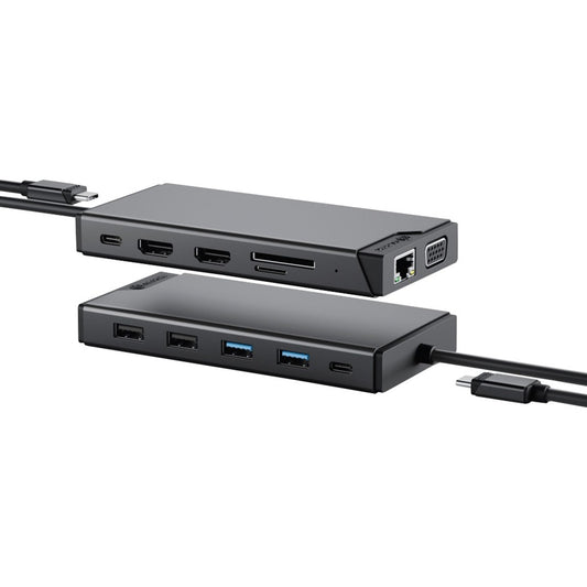 ALOGIC USB-C 12-IN-1 DUAL DISPLAY MINI DOCK MV2
