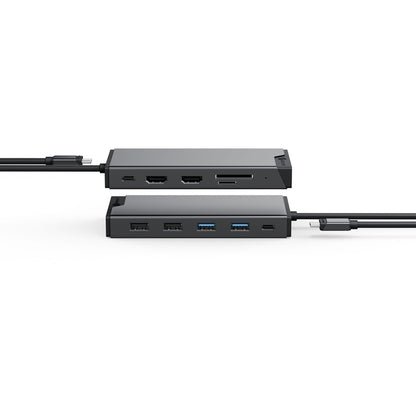 ALOGIC USB-C 12-IN-1 DUAL DISPLAY MINI DOCK MV2