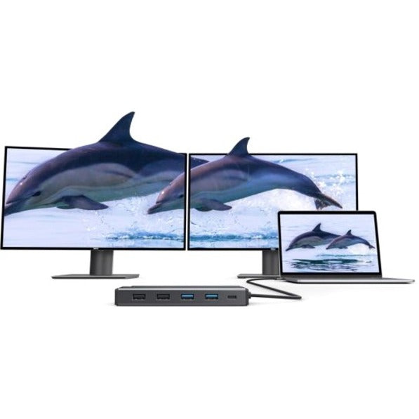 ALOGIC USB-C 12-IN-1 DUAL DISPLAY MINI DOCK MV2