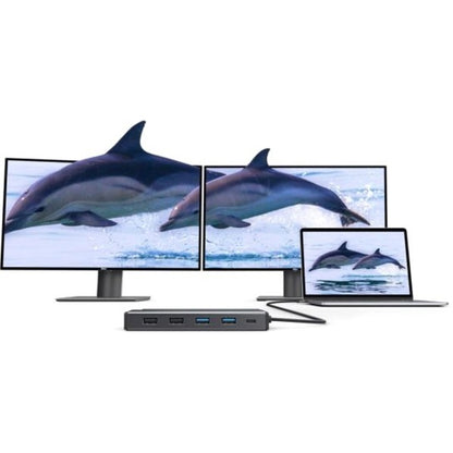 ALOGIC USB-C 12-IN-1 DUAL DISPLAY MINI DOCK MV2