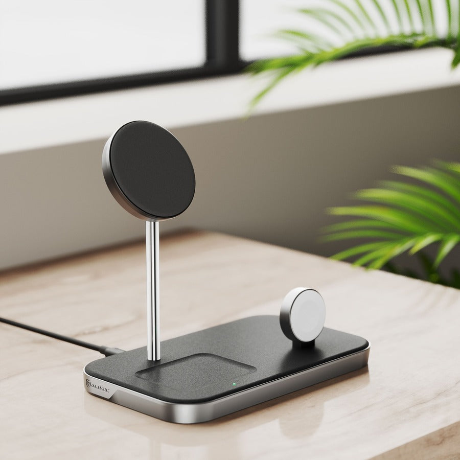 ALOGIC MAGSPEED 3-IN-1 WIRELESS 15W CHARGING STATION