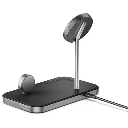 ALOGIC MAGSPEED 3-IN-1 WIRELESS 15W CHARGING STATION