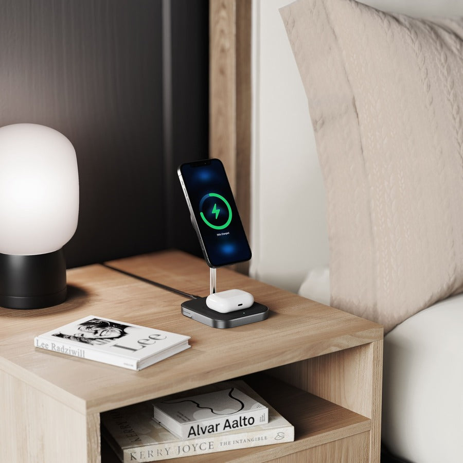 ALOGIC MAGSPEED 2-IN-1 WIRELESS 15W CHARGING STATION