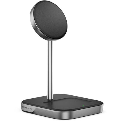 ALOGIC MAGSPEED 2-IN-1 WIRELESS 15W CHARGING STATION