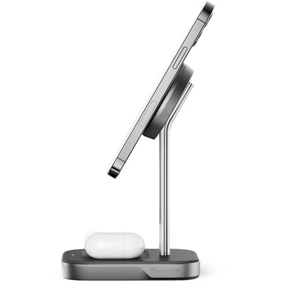 ALOGIC MAGSPEED 2-IN-1 WIRELESS 15W CHARGING STATION