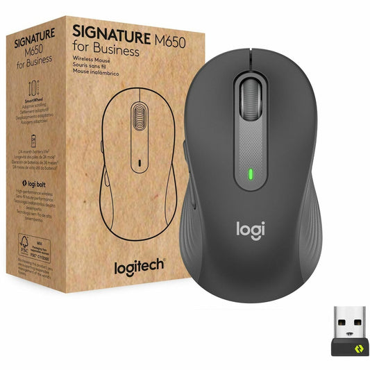 SIGNATURE M650 FOR BUSINESS WL MOUSE BOLT GRAPHITE