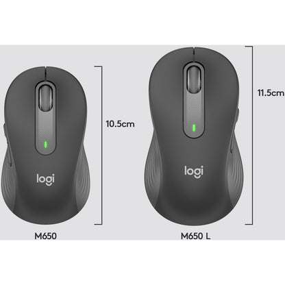 SIGNATURE M650L GRAPHITE WL MOUSE