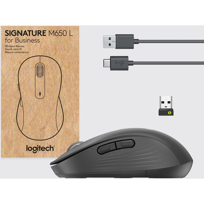 SIGNATURE M650L FOR BUSINESS WL MOUSE BOLT GRAPHITE