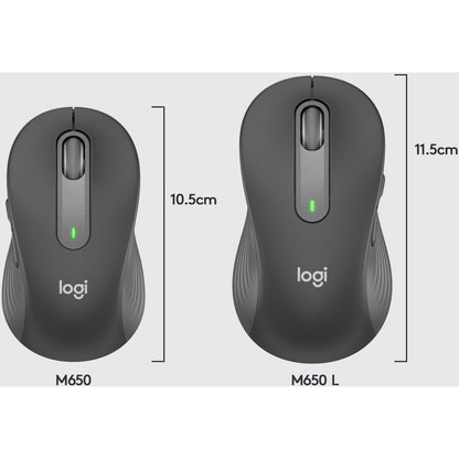 SIGNATURE M650L FOR BUSINESS WL MOUSE BOLT GRAPHITE