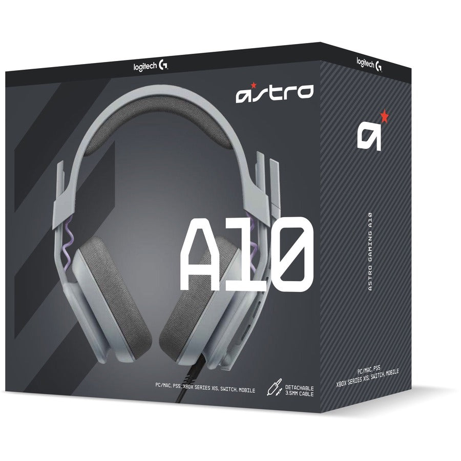 ASTRO A10 GEN2 PC GREY WIRED HEADSET