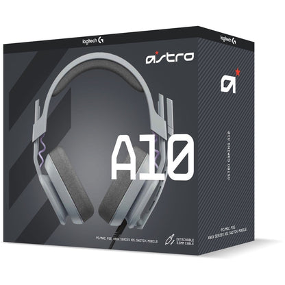 ASTRO A10 GEN2 PC GREY WIRED HEADSET