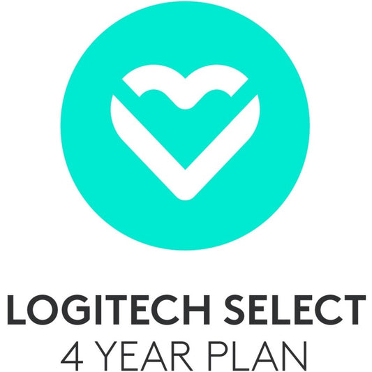 LOGITECH SELECT 4YR PLAN F/ ALL VC ROOM SOLUTIONS