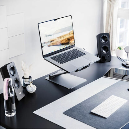 ELITEPLUS ADJUSTABLE LAPTOP RISER - SPACE GREY