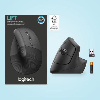 LIFT VERTICAL ERGONOMIC MOUSE GRAPHITE