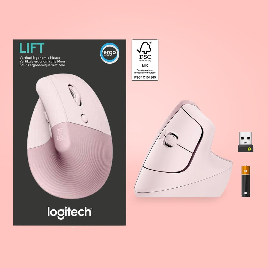 LIFT VERTICAL ERGONOMIC MOUSE ROSE