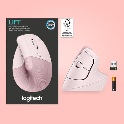 LIFT VERTICAL ERGONOMIC MOUSE ROSE