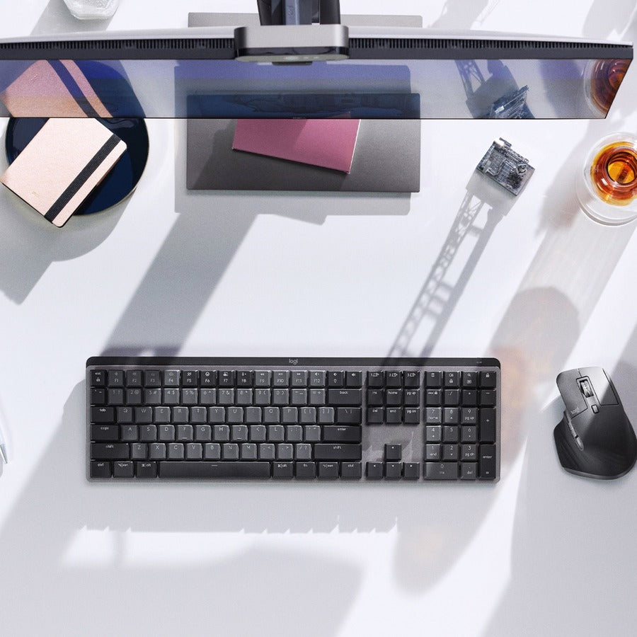 MX MECH WRLS KEYBOARD TACTILE ILLUMINATED PERFORMANCE GRAPHITE RB
