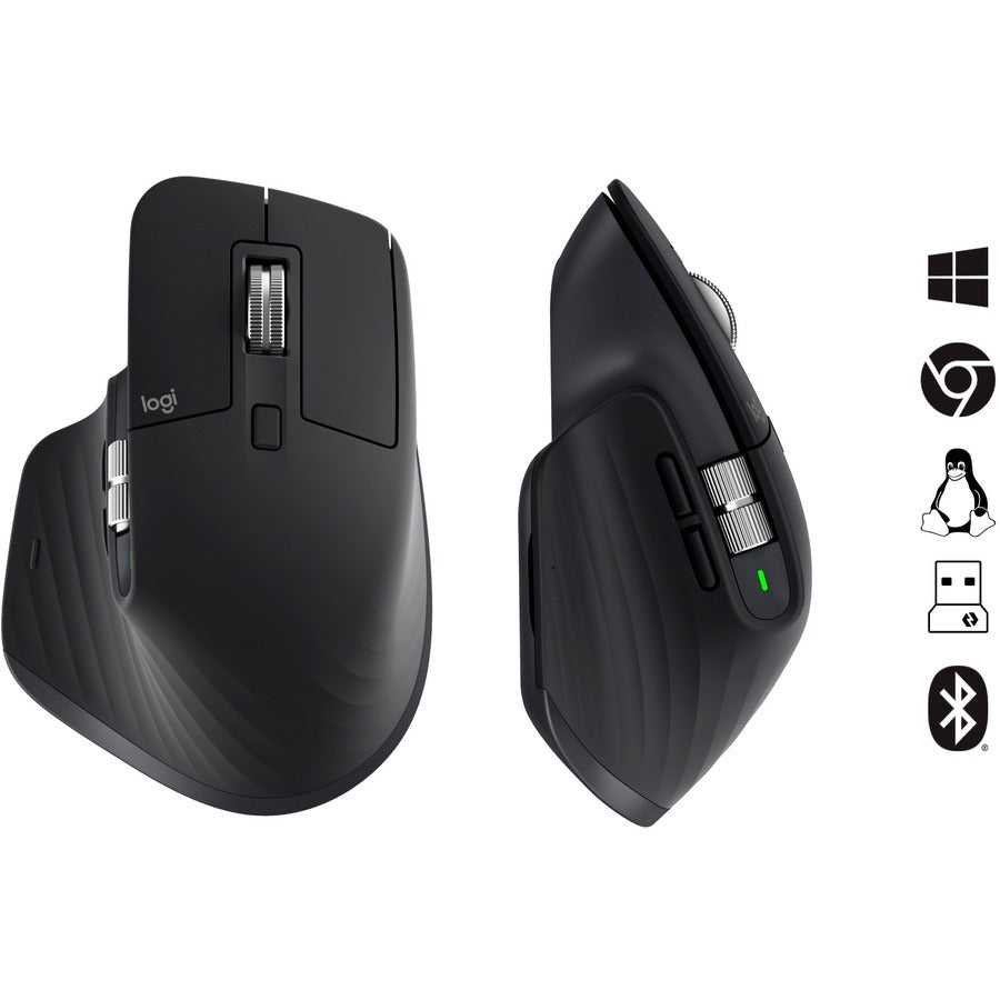MX MASTER 3S WIRELESS MOUSE PERFORMANCE - BLACK