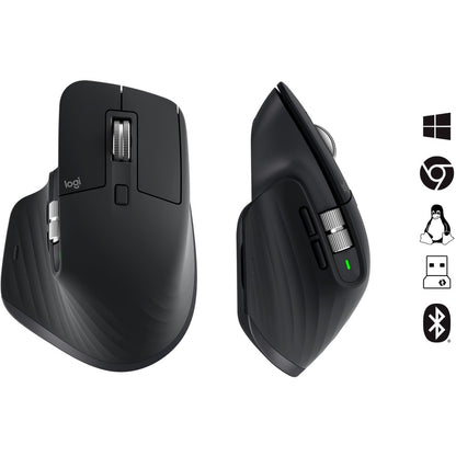 MX MASTER 3S WIRELESS MOUSE PERFORMANCE - BLACK
