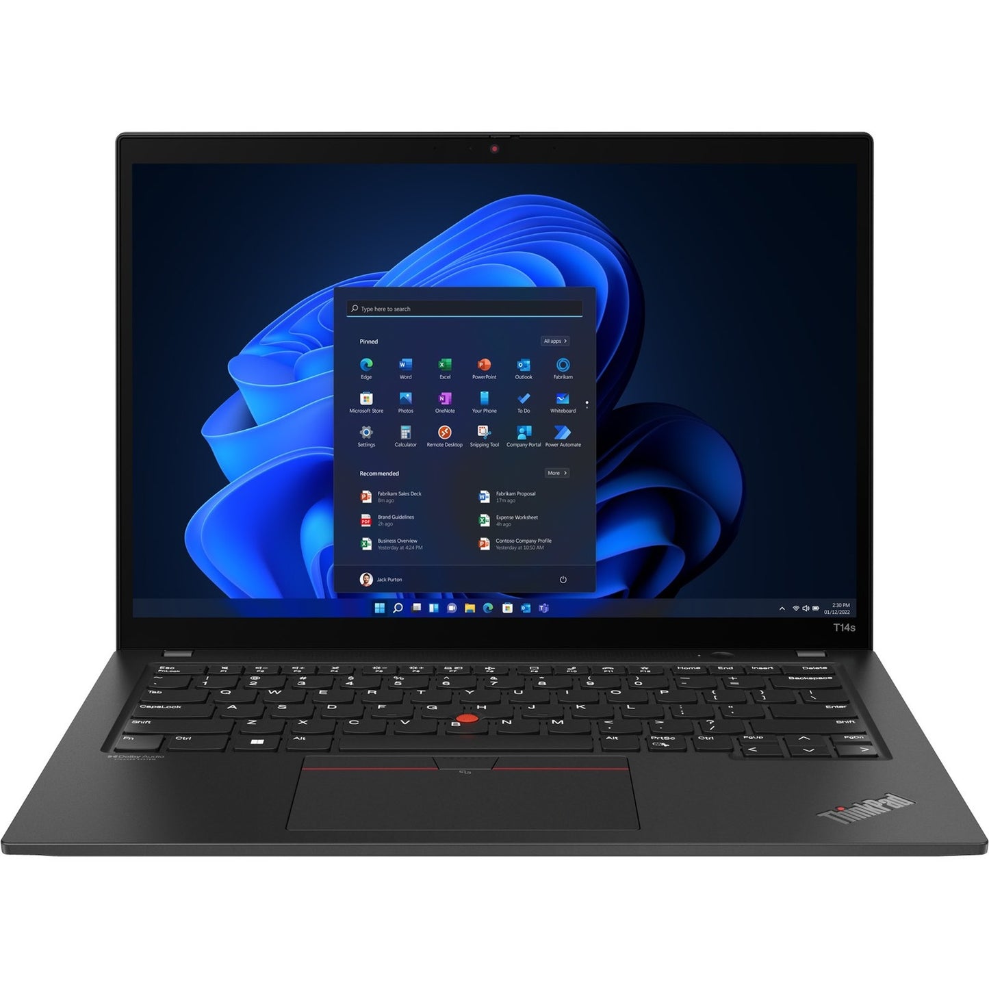 TOPSELLER TP T14S G3 I5-1235U 8GB 256GB SSD 14IN NON-TCH W11P