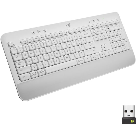 SIGNATURE K650 OFF-WHITE WIRELESS COMFORT KEYBOARD LOGI BOLT