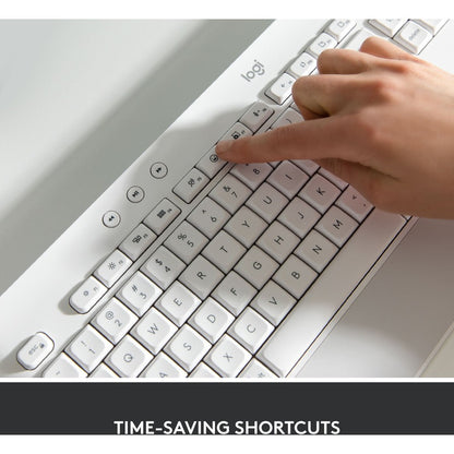 SIGNATURE K650 OFF-WHITE WIRELESS COMFORT KEYBOARD LOGI BOLT