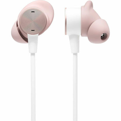 LOGI ZONE WIRED EARBUDS ROSE