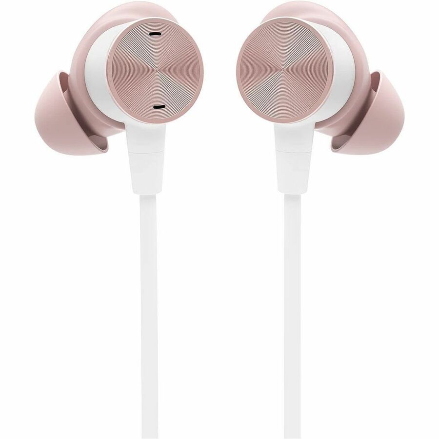 LOGI ZONE WIRED EARBUDS ROSE