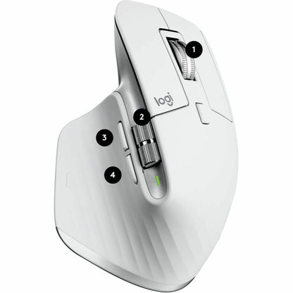 MX MASTER 3S FOR MAC PERFRMANCE WIRELESS MOUSE SPACE - PALE GREY