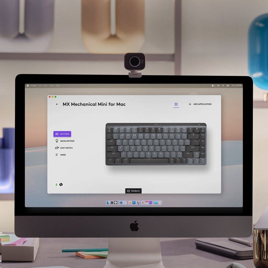 MX MECHANICAL MINI FOR MAC WRLS KEYBOARD TACTILE QUIET SPACE GREY