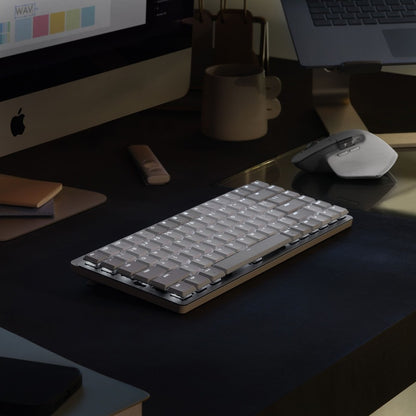 MX MECHANICAL MINI FOR MAC WRLS KEYBOARD TACTILE QUIET SPACE GREY