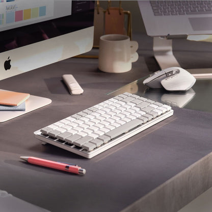 MX MECHANICAL MINI FOR MAC WRLS KEYBORD TACTILE QUIET PALE GREY