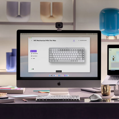 MX MECHANICAL MINI FOR MAC WRLS KEYBORD TACTILE QUIET PALE GREY