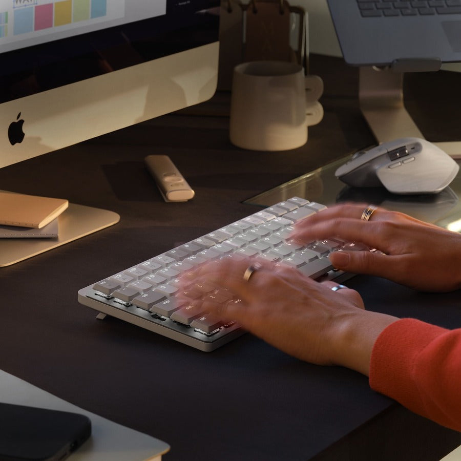 MX MECHANICAL MINI FOR MAC WRLS KEYBORD TACTILE QUIET PALE GREY