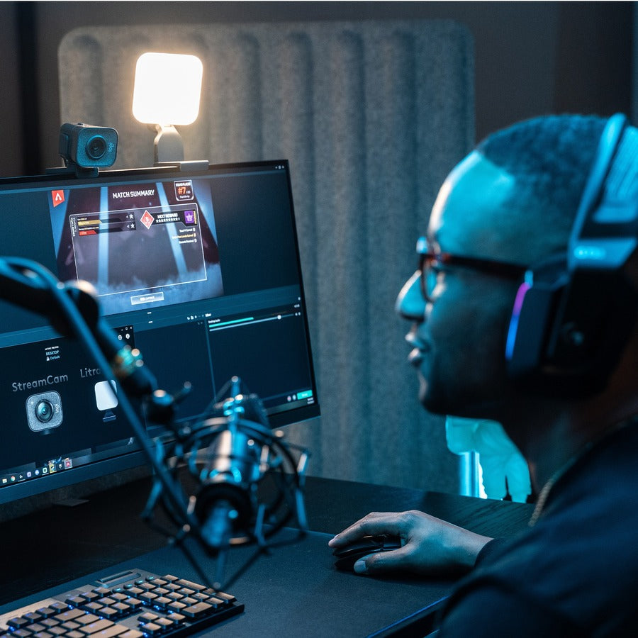 LOGITECH FOR CREATORS STREAMCAM PREMIUM WEBCAM FOR
