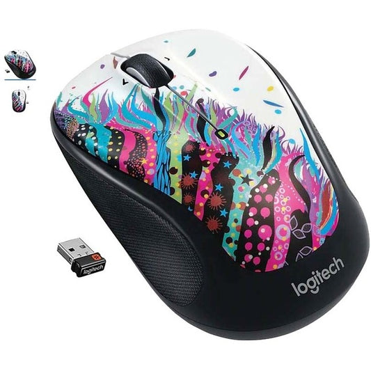 M325S MOUSE CELEBRATION BLACK WIRELESS