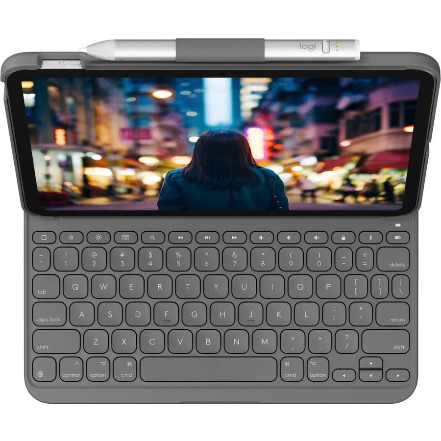 10.9IN - OXFORD GREY SLIM FOLIO FOR IPAD 10TH GEN