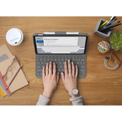 10.9IN - OXFORD GREY SLIM FOLIO FOR IPAD 10TH GEN