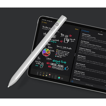 CRAYON DIGITAL PENCIL FOR IPAD IPADS WITH USB-C PORTS SILVER