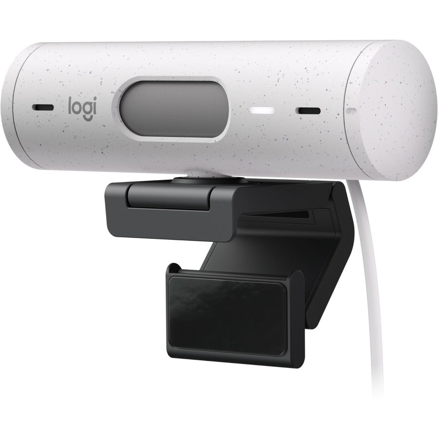 LOGITECH BRIO WEB CAM 500 HD 1080P OFF-WHITE LIGHT CORRECTION
